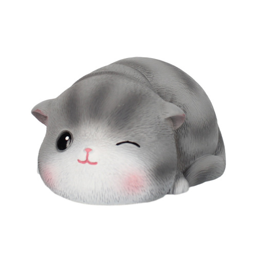 Cute Meow Nika Personalized Cute Cat Ornament Girly Heart Cake Decoration Creative Home Ornament Car Ornament