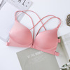 Sexy supporting wireless bra, lifting effect