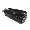 跨境HDMI to VGA转换头带音频TV电视盒子HDMI视频接口迷你转换器|ru