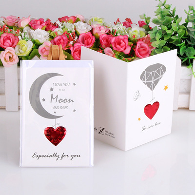 HK-A9迷你小卡片创意款儿童通用祝福卡生日感谢贺卡留言卡