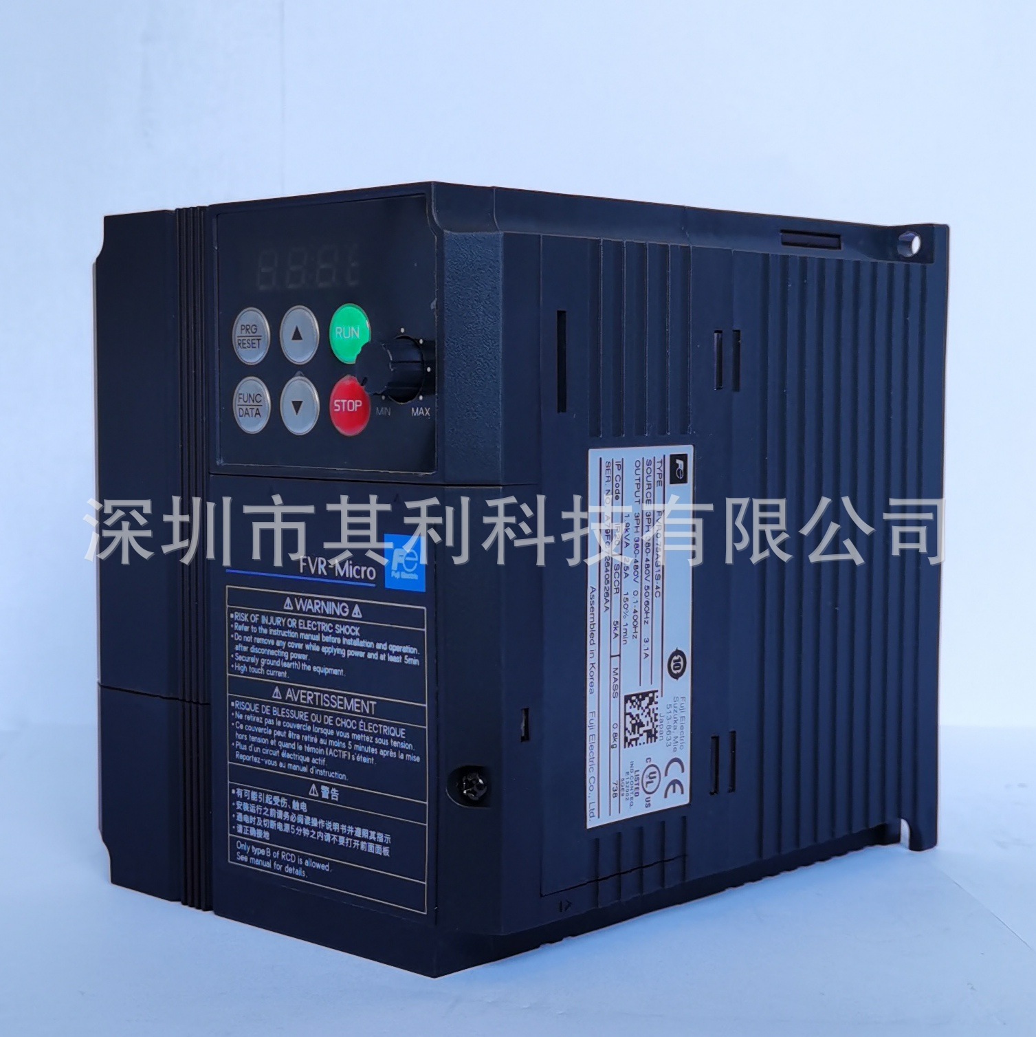 新款0.75KW富士变频器AS1S系列FVR0.75AS1S-4C多功能紧凑型变频器