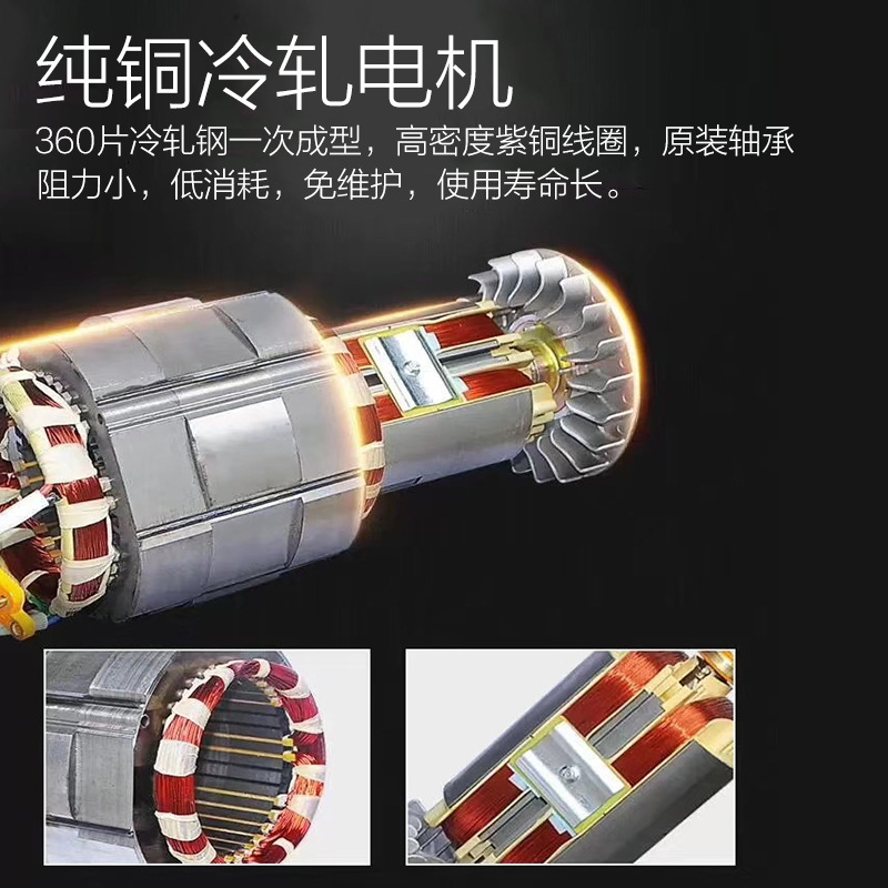 小型8/9KW汽油发电机家用220v商用380单三相等功率电启动带轮扶手