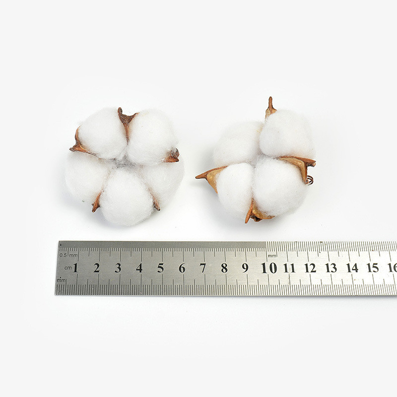 Realistic cotton flower arrangements