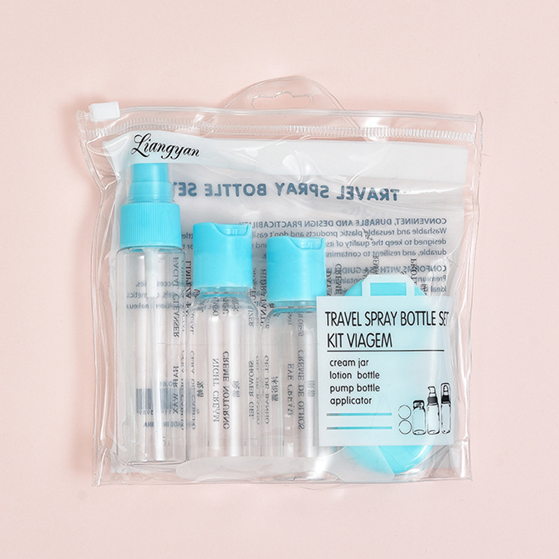 Agua sub-botella maquillaje hidratante tóner portátil viaje sub-botella ultrafino spray fino niebla botella traje al por mayor