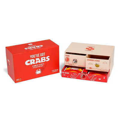 You've Got Crabs 妳有壹只螃蟹 家庭聚會桌遊卡牌 聚會玩具