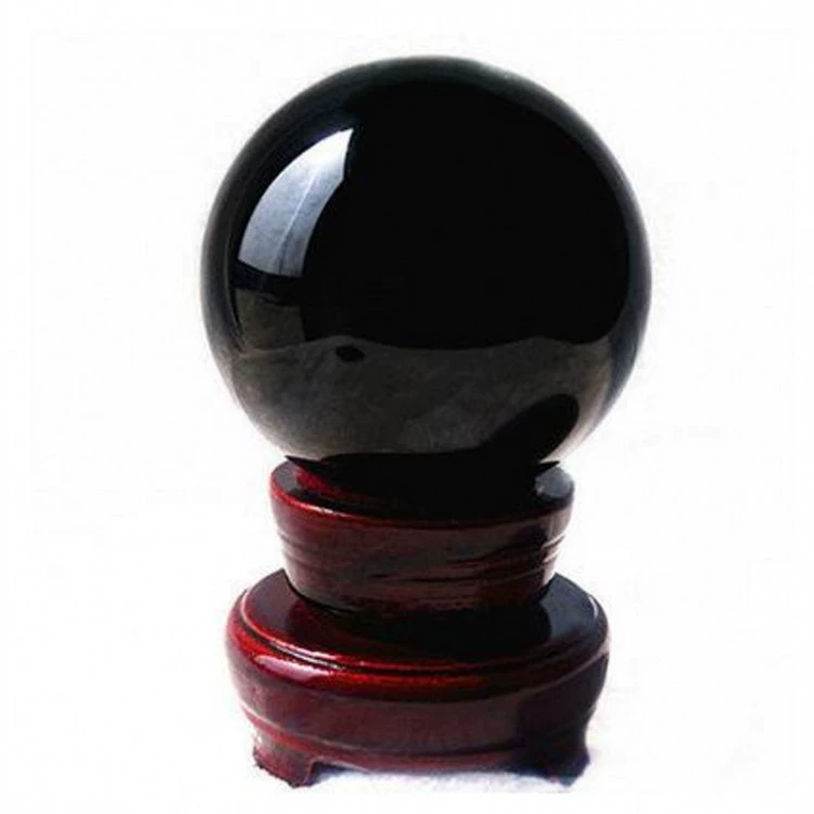 Оптовый источник натуральных obsidian шаров Crystal шар дом офис ювелирный нефрит шар