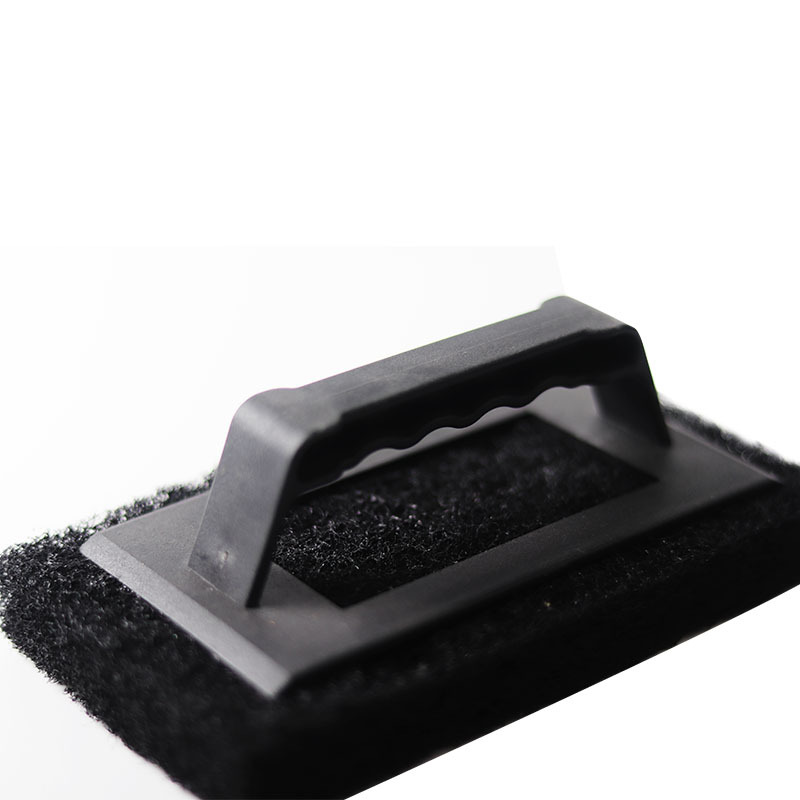 Directo de fábrica barbacoa cepillo de limpieza herramienta de limpieza esponja estropajo cepillo de la piscina con mango cepillo de barbacoa