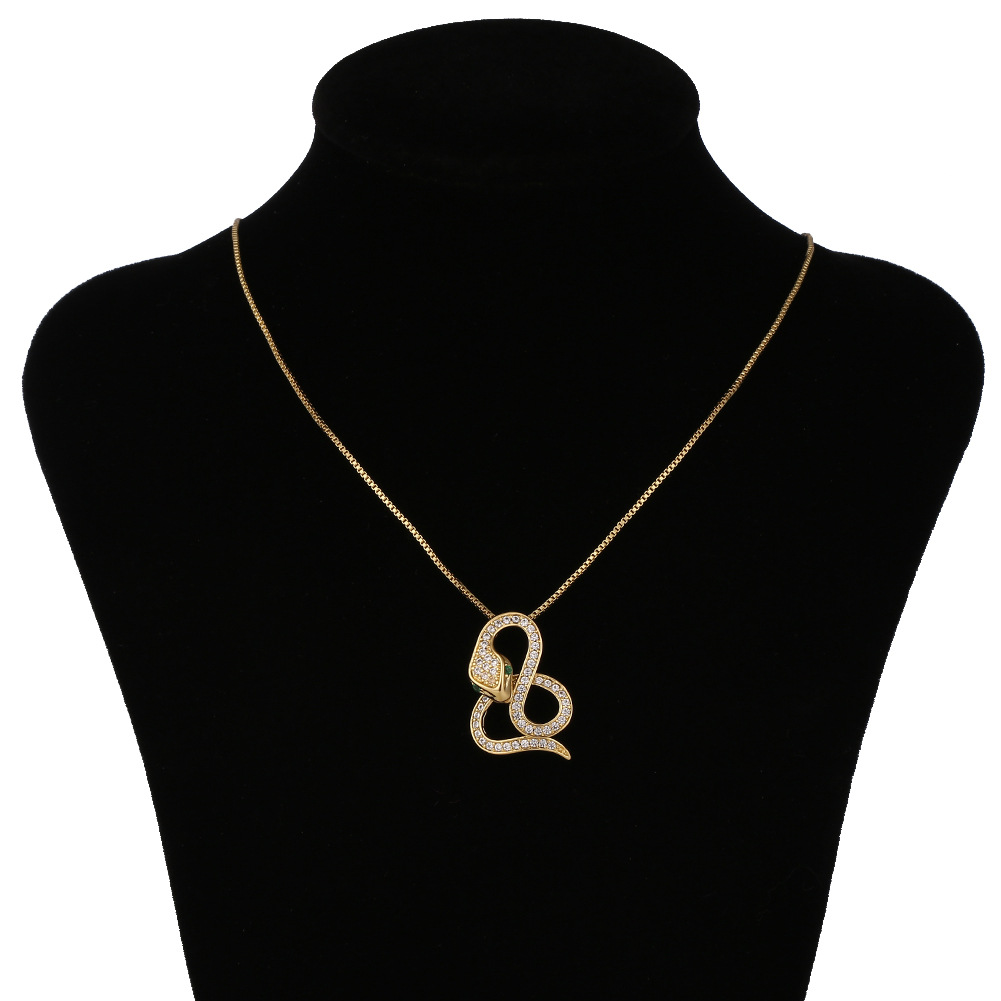 Collar De Serpiente Exagerado De Moda display picture 9