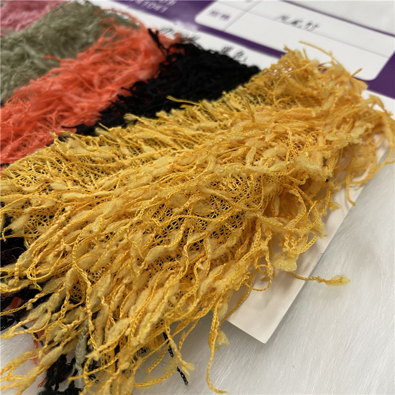Spot phoenix tail bamboo tassel velvet pine needle velvet seagrass velvet fragrant princess velvet plush women's costume toy fabric Spot phoenix tail bamboo tassel velvet pine needle velvet seagrass velvet fragrant princess velvet plush women's costume toy fabric