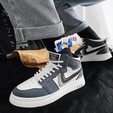 Модные кроссовки, трендовая высокая повседневная обувь, 2023, в корейском стиле