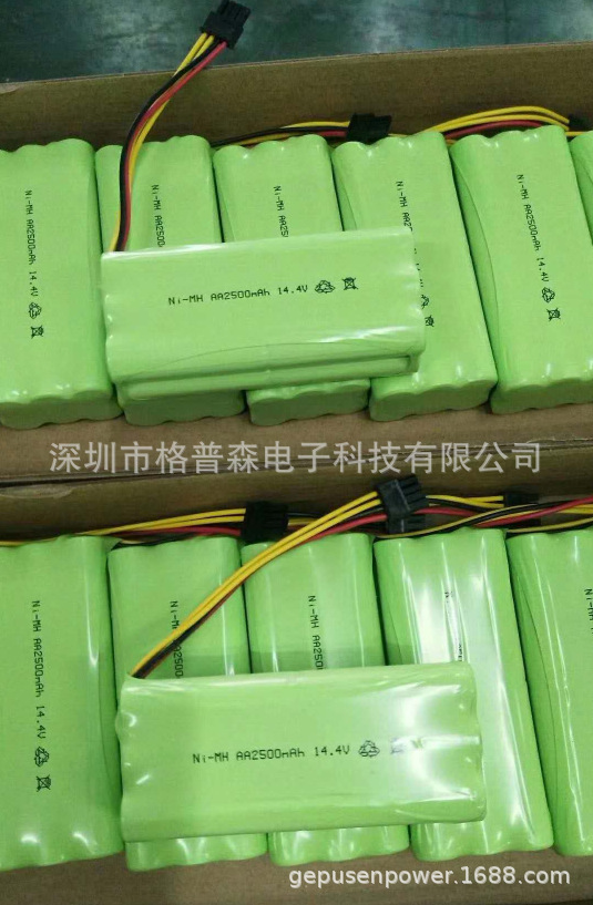 替代X600 ZN605 ZN609扫地机镍氢电池 吸尘器AA 2500mAh 14.4V