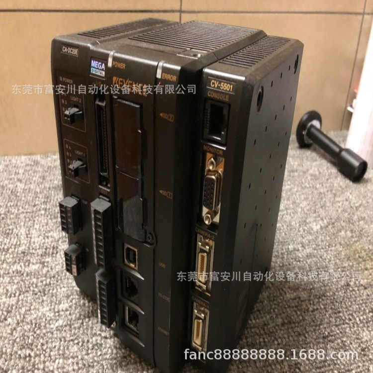 KEYENCE CV-5501 CA-DC21E 工业视觉系统主机 控制器现货实拍议价