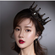 韩式新娘珍珠水钻皇冠头饰公主婚纱婚礼结婚礼服造型发影楼饰品