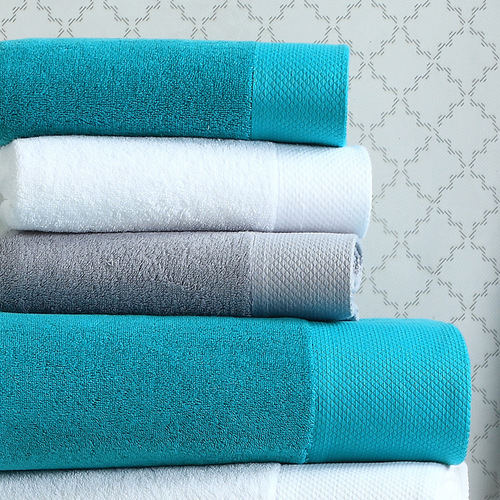 Factory Wholesale 100% Cotton Hand Towels Pure Cotton Square Towels Plated Silk 16 Yarn Spiral Cotton Towel