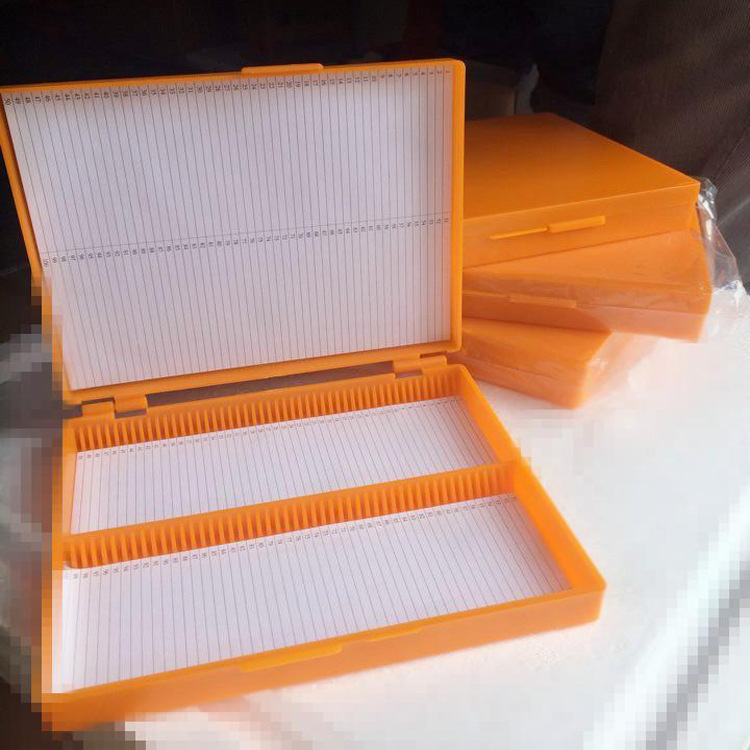 切片盒 可放置100片标准载玻片 内有编号 玻片盒