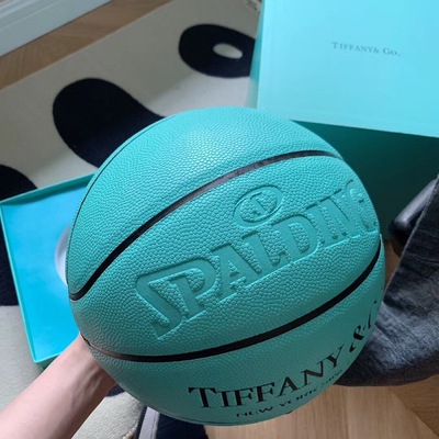蒂芙尼同款篮球 礼盒包装加气针|ms