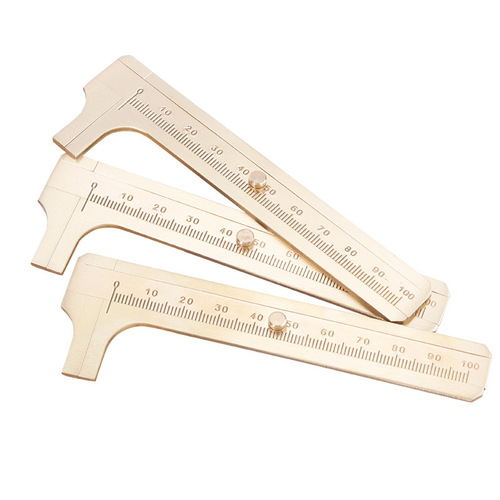 Mini small copper caliper plastic vernier caliper digital display caliper high-precision thickness measurement ruler tool toy