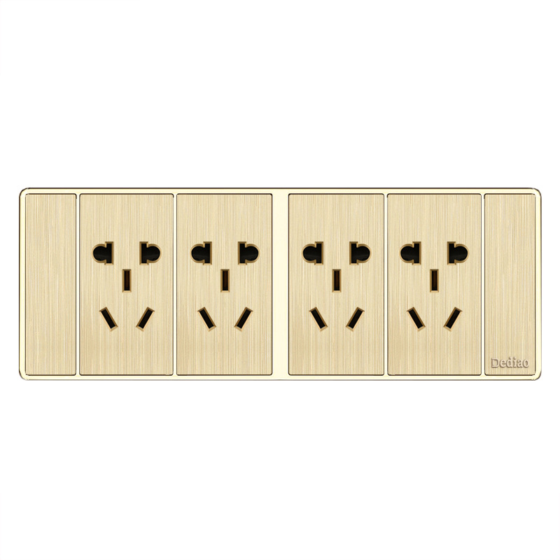 国际电工118型开关插座面板12孔十二孔20孔四位五孔二十孔插座