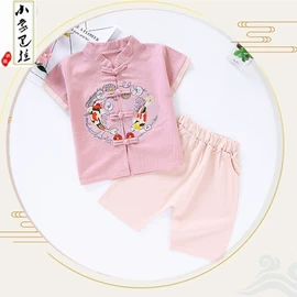 童汉服;童民族服装;儿童表演服