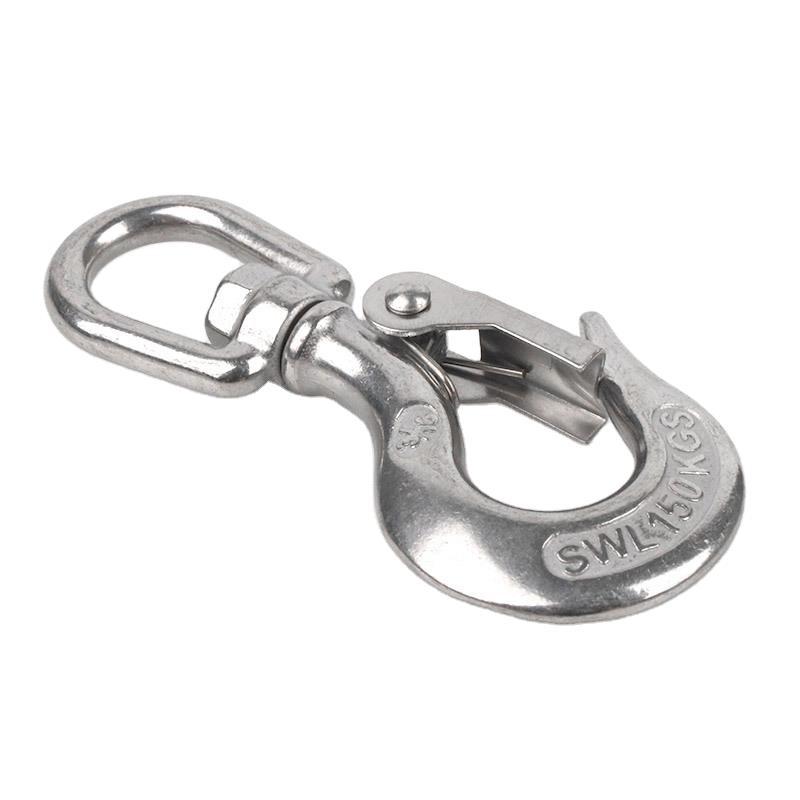 货钩 定向吊钩 承重钩  304不锈钢抓钩起重钩 旋转环挂钩