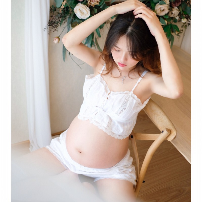 Photo Studio pregnant women photography clothing fresh photography photo clothing personality feeling home Mommy big belly art photo photo