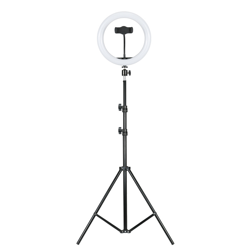 Soporte de tarjeta de sonido de teléfono móvil Luz de relleno de belleza soporte de almacenamiento retráctil de piso de luz de relleno de Y-30 teléfono móvil en vivo