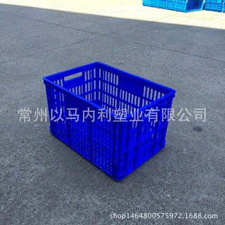 特大号加厚食品水果框白色塑料蔬菜筐水果框物流周转塑料方箱批发