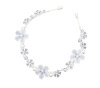 Fresh matte hair accessory from pearl flower-shaped, headband, hairgrip, flowered