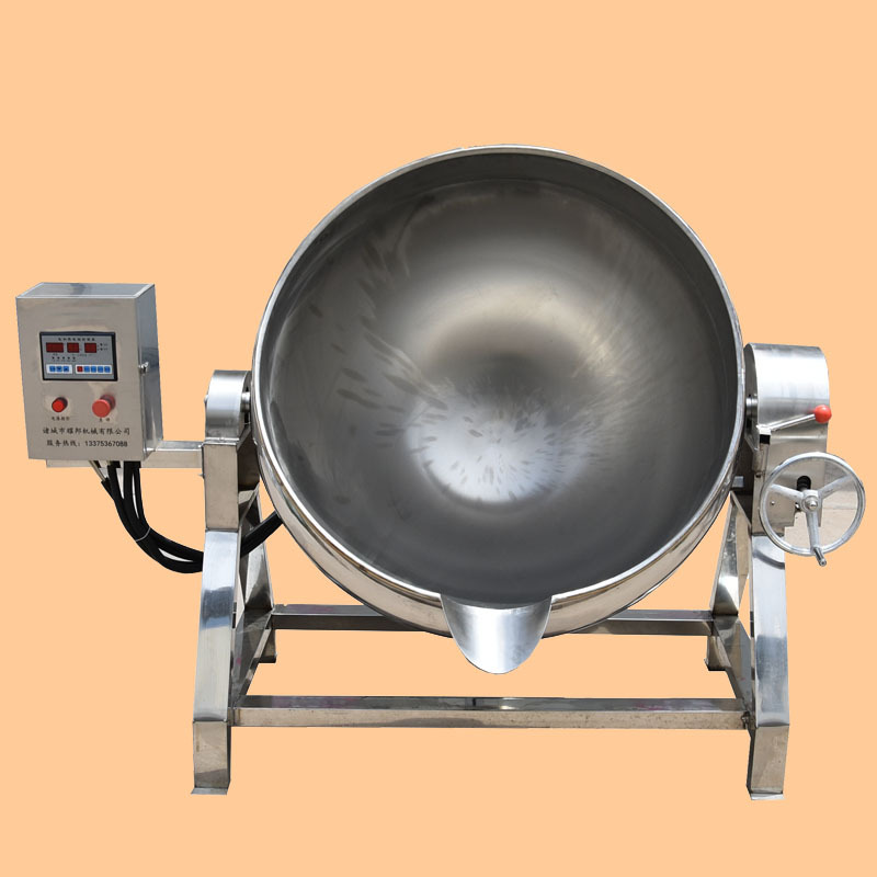 鸭货煮锅 商用100L全自动控制豆干卤制锅 蒸汽加热大型卤鸭脖锅