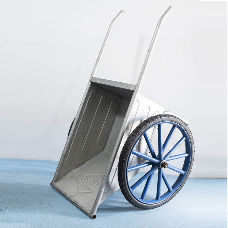 工强无底架发泡胎翻斗车小推车劳动车建筑工地双轮手推车厂家直供