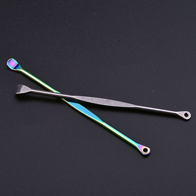 老款式不锈钢耳勺双头两用掏耳器迷你款家用掏耳屎便携单个装耳勺