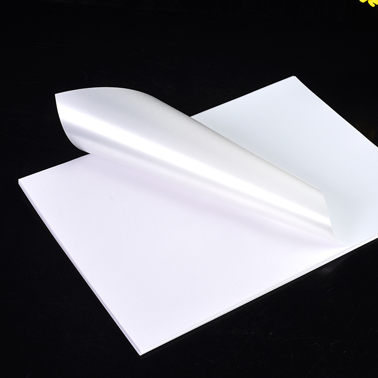 A4 imprimible brillante papel sintético mate adhesivo impermeable de secado rápido de inyección de tinta láser uso brillante PP estándar americano