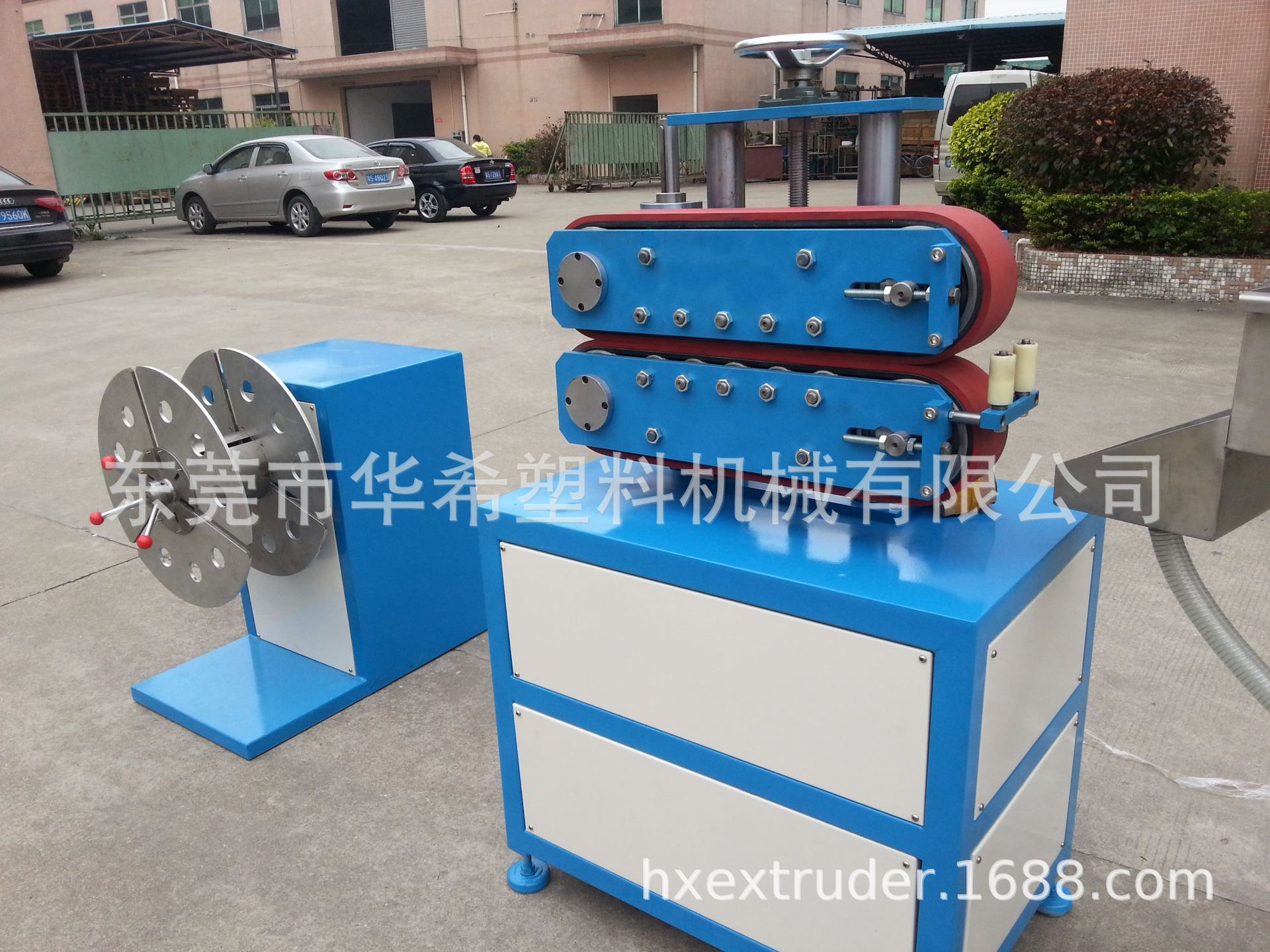 皮带牵引机可带自动切割