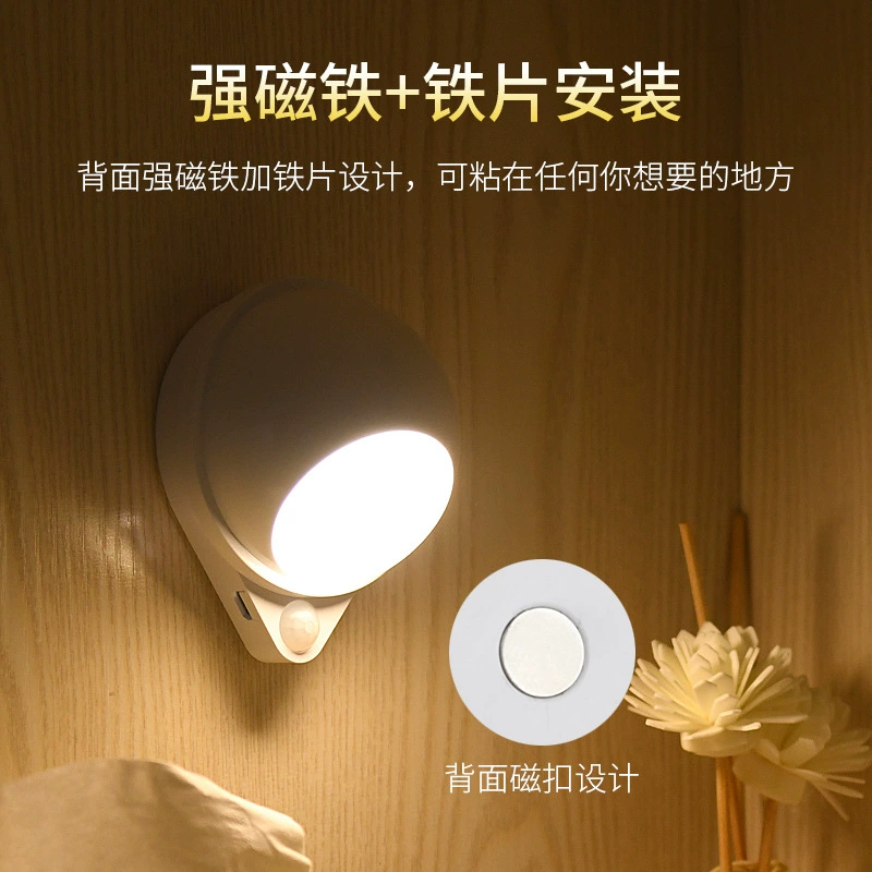 LED настольная лампа для коридора, ночной свет для лестницы, индуктор-лампа для кровати, трансграничная торговля, оптовая