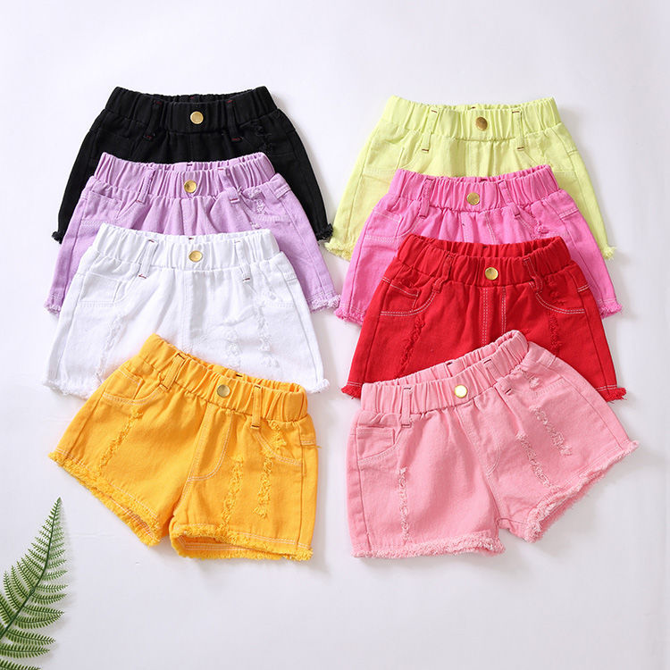 Girls' shorts 2020 summer Korean version...