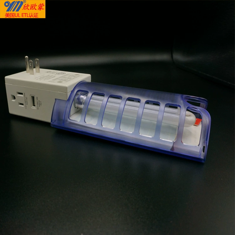 Москитная репеллентная лампа, световая лента с USB-зарядкой, светодиодный источник питания, ловушка для москитов для отеля, освещение, американский стиль