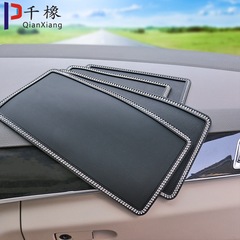 Car floor anti-slip mat, car sun shade mat, phone center console dashboard high-temperature resistant storage mat, car interior decoration