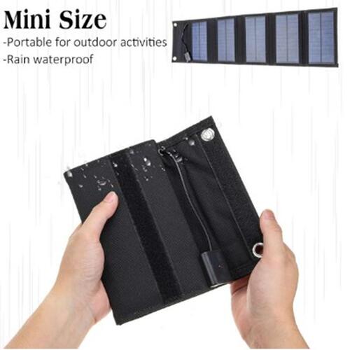 20W Solar Folding Bag Portable Amazon Cross-border Exclusive Mini Solar Outdoor Charger for Phones