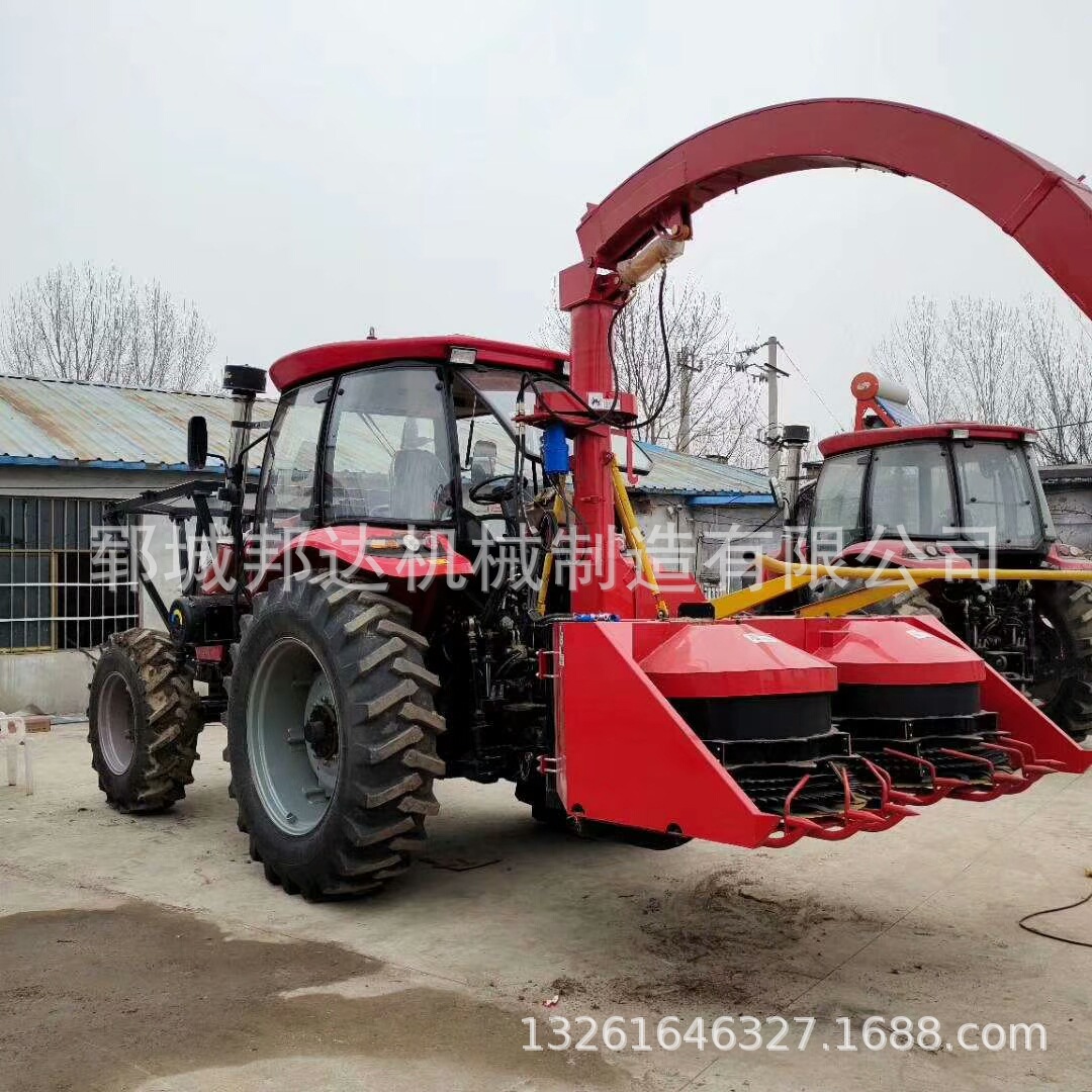 厂家定制大排量玉米收获机 背负式玉米联合收割机加青储机