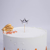 Factory directly supply 50 PU love plug -in cake decoration Star Crown Baking Birthday Cake Account