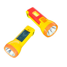 塑料便宜便携式可充电手电筒