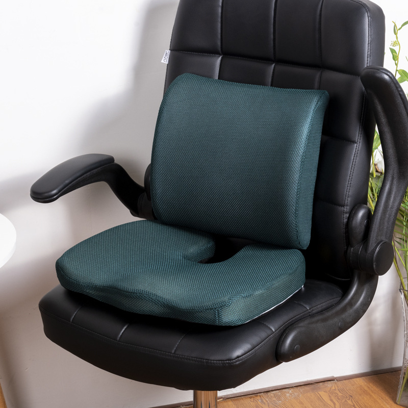 Seat cushion Office Sedentary Waist protection memory Pad chair Seat cushion Cushion Waist backrest Ass Fart pad