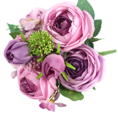Hennessy Rose High-end Simulated Roses Wedding Decoration Simulated Roses Silk Cloth Simulated Roses