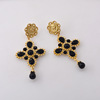 Fashionable long earrings from pearl, 2020 years, light luxury style, Korean style, internet celebrity