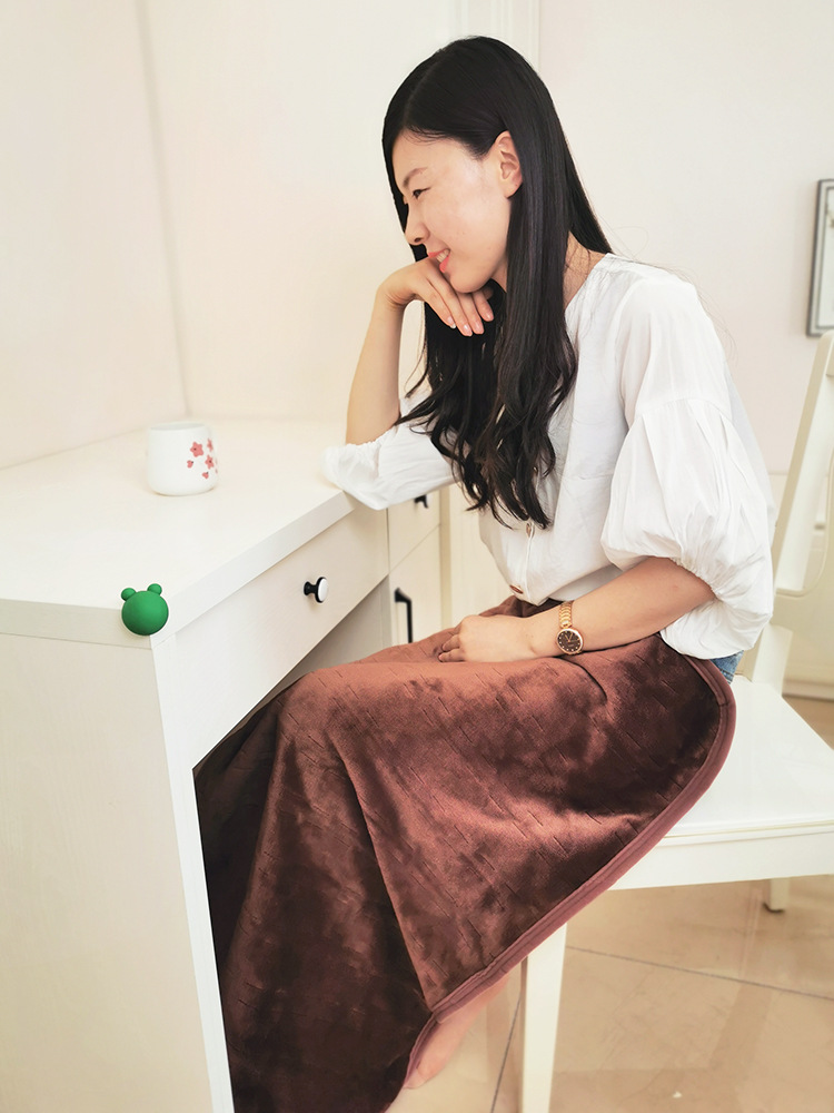 盖毯8060坐着详情3