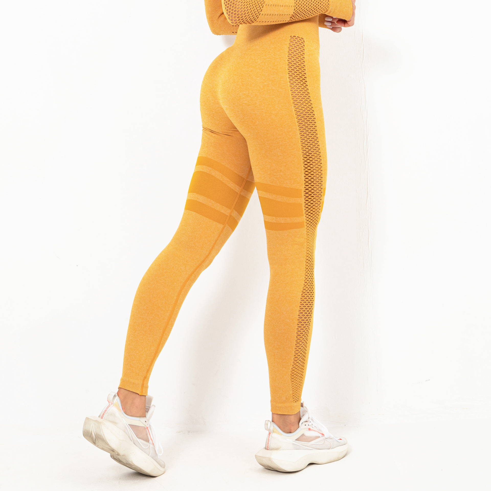 pantalones de yoga huecos sin costuras NSLX20269