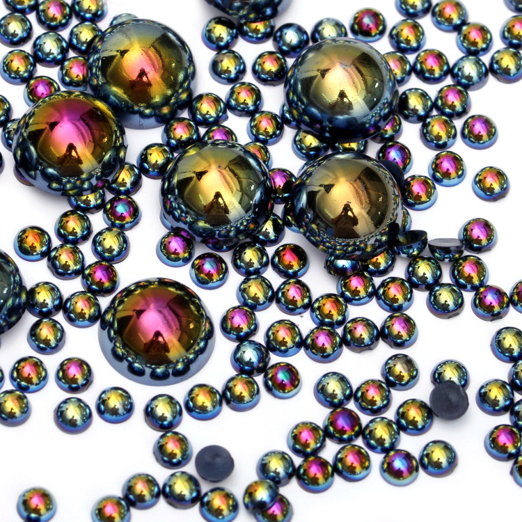 炫彩AB半圆珍珠ABS仿珍珠 (3)