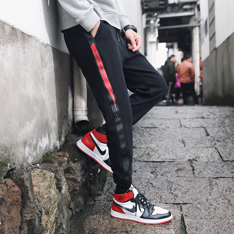 Casual Pants Men's 2021 New Sweatpants Men's Pants Spring And Summer Thin Trousers Leggings Men's Trend Pants Wholesale