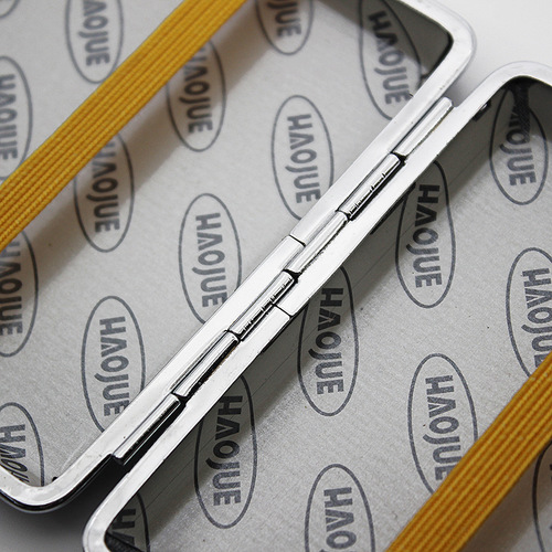 HG16 pieces 18 pieces 20 pieces PU leather cigarette cases with 20 strap buckles, pressure-resistant iron cigarette cases with gift sets