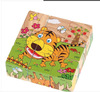 Wooden three dimensional toy, cartoon brainteaser, wholesale